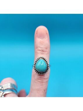 Turquoise Sterling Silver Ring